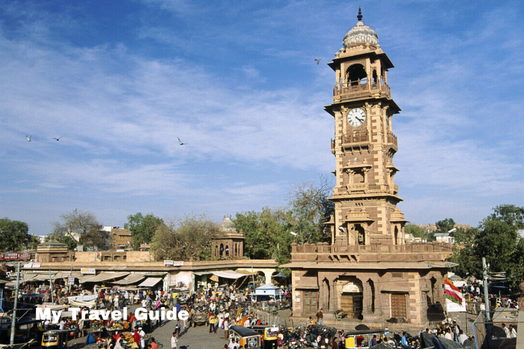 Ghanta Ghar (Clock Tower) and Sardar Market - Jodhpur Blue City