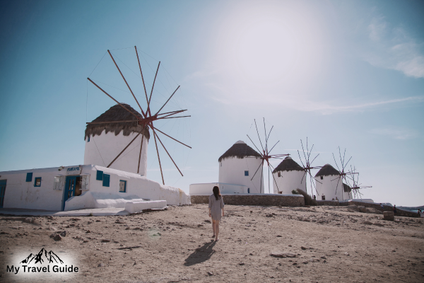 Windmills and Mythical Legends in Mykonos